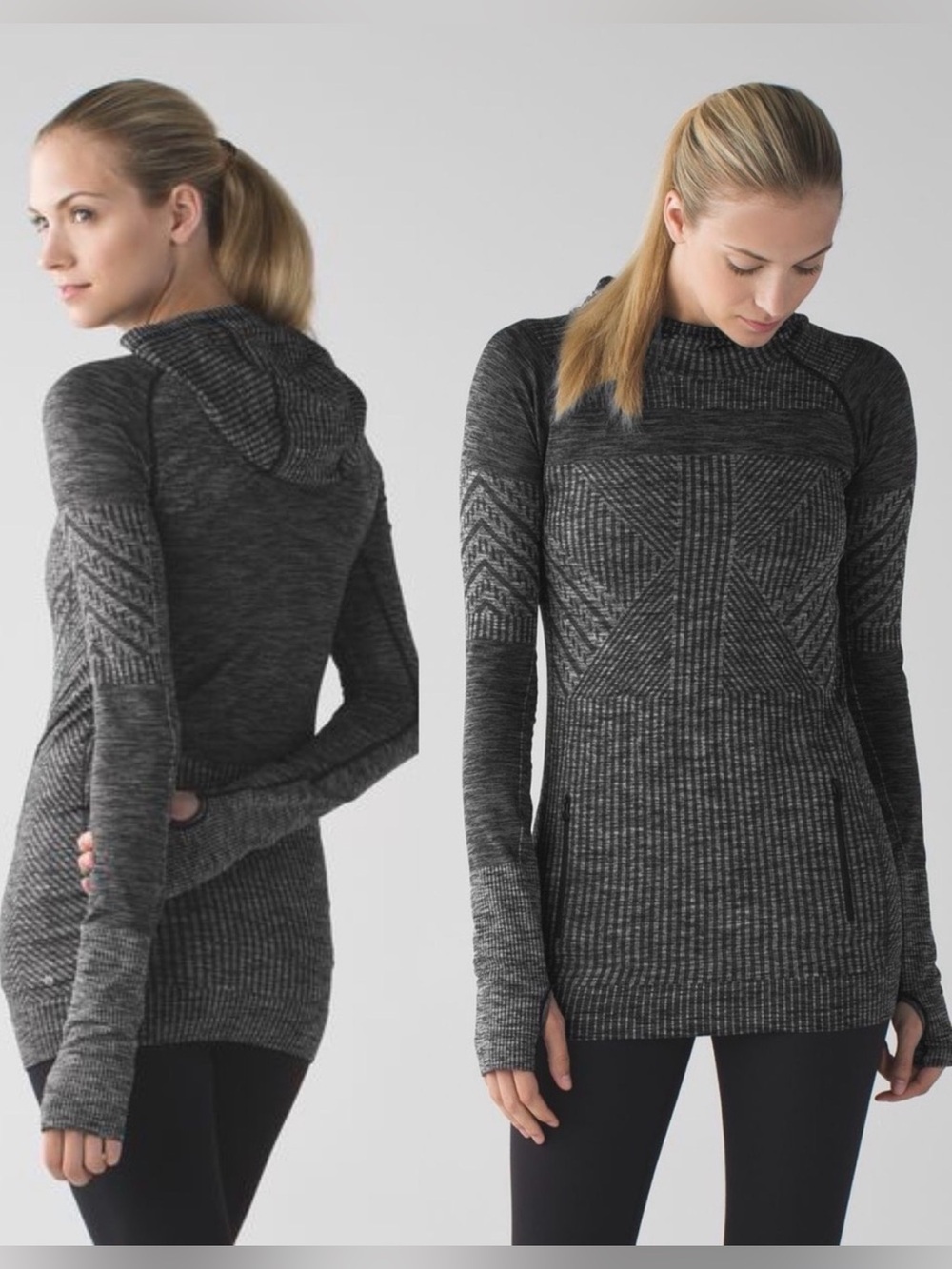 Lululemon Rest Less Hoodie Gray size 6 excellent condition